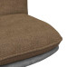 Scaun De Birou Pivotant, Gri Taupe, Material Textil