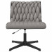 Scaun De Birou Pivotant, Gri Deschis, Material Textil