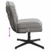 Scaun De Birou Pivotant, Gri Deschis, Material Textil