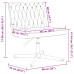 Scaun De Birou Pivotant, Crem, Material Textil