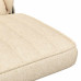 Scaun De Birou Pivotant, Crem, Material Textil