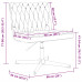 Scaun De Birou Pivotant, Albastru, Material Textil