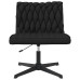 Scaun De Birou Pivotant, Negru, Material Textil
