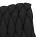 Scaun De Birou Pivotant, Negru, Material Textil