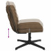 Scaun De Birou Pivotant, Gri Taupe, Material Textil