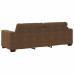 Canapea 2 Pcs Maro 221 X 78 X 80 Cm Piele Artificială