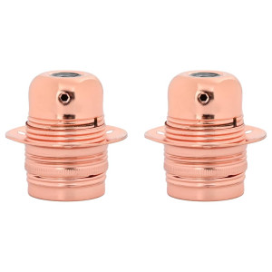 Suporturi De Lampă 2 Buc Rose Gold E27