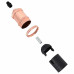 Suporturi De Lampă 2 Buc Rose Gold E27