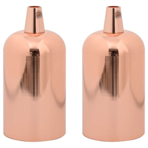 Suporturi De Lampă 2 Buc Rose Gold E27