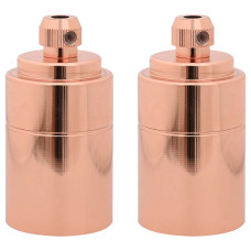 Suporturi De Lampă 2 Buc Rose Gold E27
