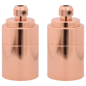 Suporturi De Lampă 2 Buc Rose Gold E27