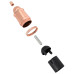 Suporturi De Lampă 2 Buc Rose Gold E27
