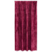 Draperie Cu Perdele 2 Pcs Bordo 175 X 140 Cm Catifea
