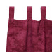 Draperie Cu Perdele 2 Pcs Bordo 175 X 140 Cm Catifea