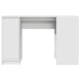 Birou Alb 120X42X76 Cm Lemn Prelucrat