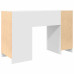 Birou Alb 120X42X76 Cm Lemn Prelucrat