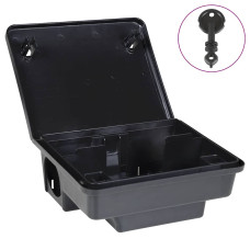 Capcane Pentru Șoareci 4 Buc Negru 23X19X9,5 Cm