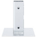 Baze Stâlp Pătrate 12 Buc Argintiu 46X46 Mm Oțel Galvanizat