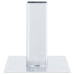 Baze Stâlp Pătrate 12 Buc Argintiu 46X46 Mm Oțel Galvanizat