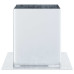 Baze Stâlp Pătrate 12 Buc Argintiu 121X121 Mm Oțel Galvanizat