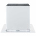 Baze Stâlp Pătrate 12 Buc Argintiu 141X141 Mm Oțel Galvanizat