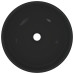 Lavoar Negru Lucios Ø28X10 Cm Ceramică