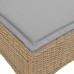 Scaune De Grădină Cu Perne 2 Buc Bej 55X55X36 Cm Poly Ratan