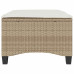 Scaune De Grădină Cu Perne 2 Buc Bej 55X55X36 Cm Poly Ratan