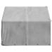 Canisa De Exterior Cu Capac 2X2X1,5 M Otel Galvanizat
