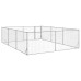 Canisa De Exterior Pentru Caini Cu Usa 3X4X1 M Otel Galvanizat