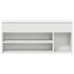 Bancă De Pantofi, Alb, 102X30,5X45 Cm, Lemn Prelucrat