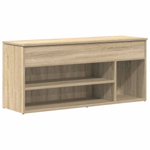 Bancă De Pantofi Stejar Sonoma 102X30,5X45 Cm Lemn Prelucrat