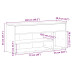 Bancă De Pantofi Stejar Sonoma 102X30,5X45 Cm Lemn Prelucrat