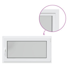 Fereastră De Subsol Risor 110X50 Cm Pt&Turn Din Dreapta Alb