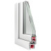 Fereastra De Subsol Risor 110X50 Cm Pt&Turn Din Stânga Alb
