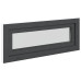Fereastră De Subsol Risor 100X40 Cm Înclinat 2 Geamuri Antracit