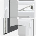 Fereastra De Subsol 90X60 Cm Rabatabil Din Dreapta Antracit