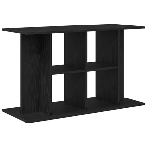 Suport Acvariu Stejar Negru 100X40X60 Cm Lemn Prelucrat