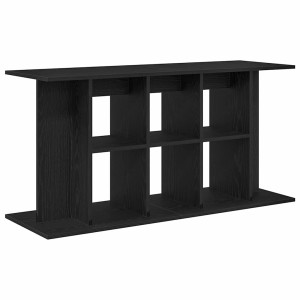 Suport Acvariu Stejar Negru 120X40X60 Cm Lemn Prelucrat