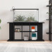 Suport Acvariu Stejar Negru 120X40X60 Cm Lemn Prelucrat