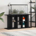 Suport Acvariu Stejar Negru 120X40X60 Cm Lemn Prelucrat