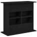 Suport Acvariu Stejar Negru 81X36X73 Cm Lemn Prelucrat