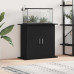 Suport Acvariu Stejar Negru 81X36X73 Cm Lemn Prelucrat