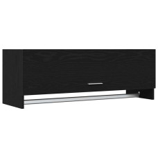 Dulap Cu Depozitare Negru 100 X 32.5 X 35 Cm Lemn Compozit