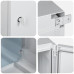 Comodă De Control Gri 25 X 13 X 33 Cm Plastic Abs