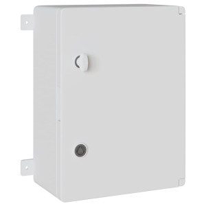 Comodă De Control Gri 30 X 19.5 X 40 Cm Plastic Abs