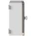 Comodă De Control Gri 25 X 13 X 30 Cm Plastic Abs