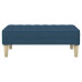 Bancă Albastru 113 X 57 X 39 Cm Țesătură