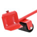 Role Pentru Mobilă, 8 Buc., Cu Dispozitive De Ridicare, Roșii, 9,8X7,5X3 Cm, 150 Kg
