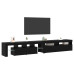 Căsuțe Pentru Tv 2 Pcs Stejar Negru 260 X 36.5 X 40 Cm